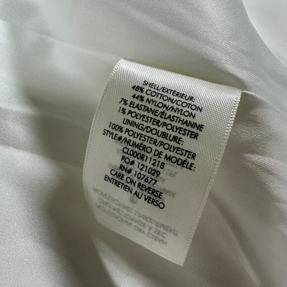 Alice + Olivia NWT Kylie Long Stripe Jacket Size M Shawl Collar Open Front Lined - Picture 8 of 11